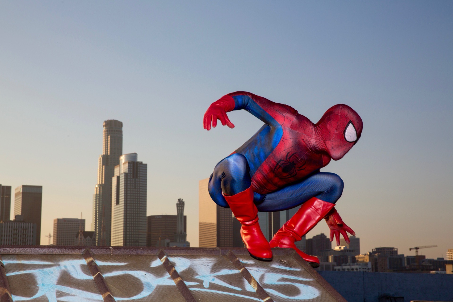 Superhero party characters