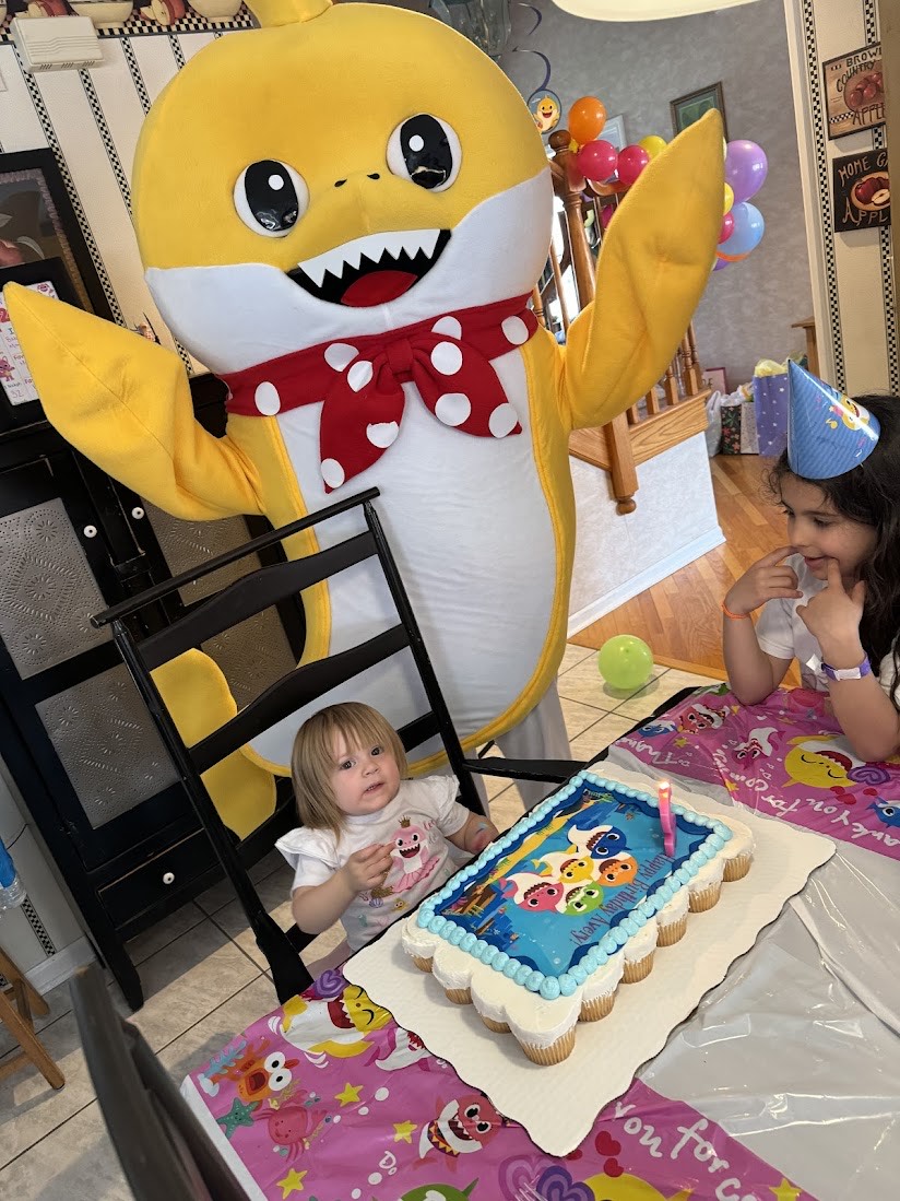 Hire Baby Shark for birthday parties