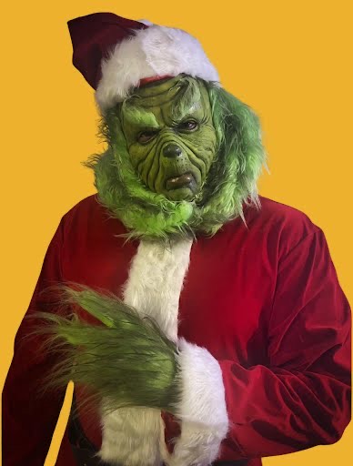 Grinch party character