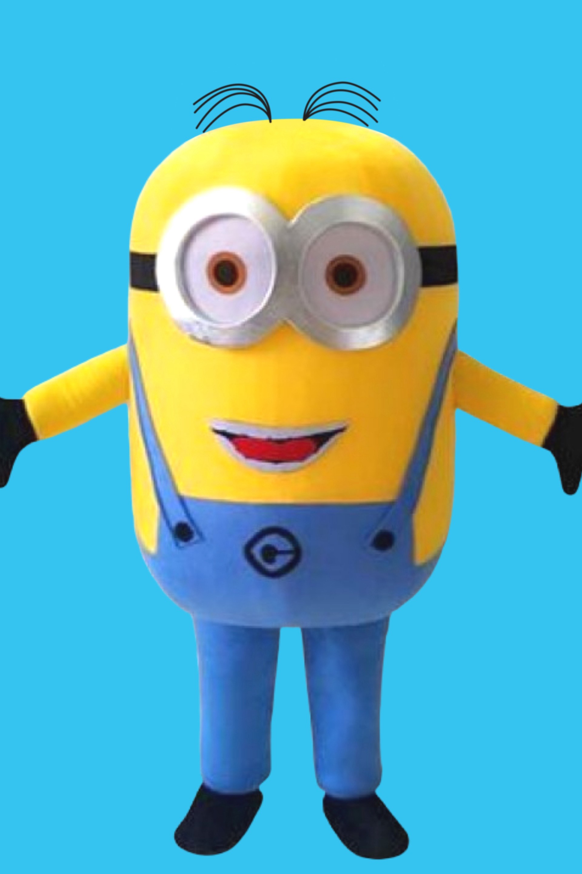 Hire Minion for birthday parties - professional character performer