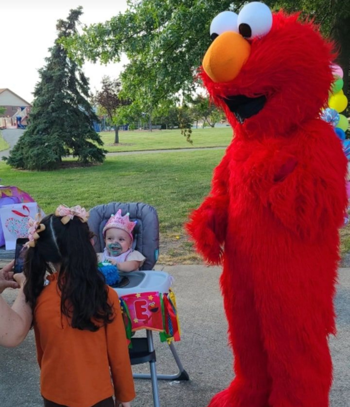 Elmo party entertainment Seattle